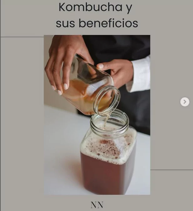 Naroa nutricionista dietista beneficios de la kombucha